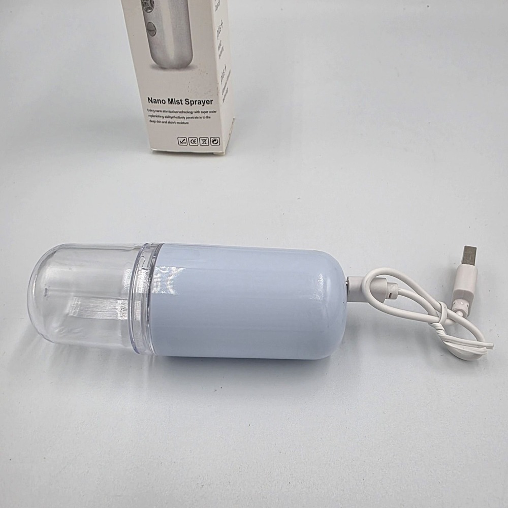 USB Nano Facial Mister Handy Cool Mist Spray Machine Face Hydration Sprayer - Picture 3 of 6